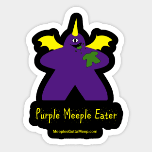 Meeple Eater Sticker